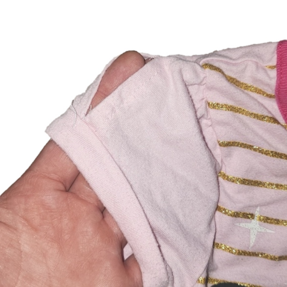 HELLO KITTY Light Pink Tunic-Like Short Sleeve Tee - Picture 4 of 6